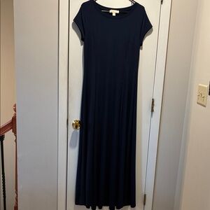 Michael Kors Dark Blue Maxi Dress
